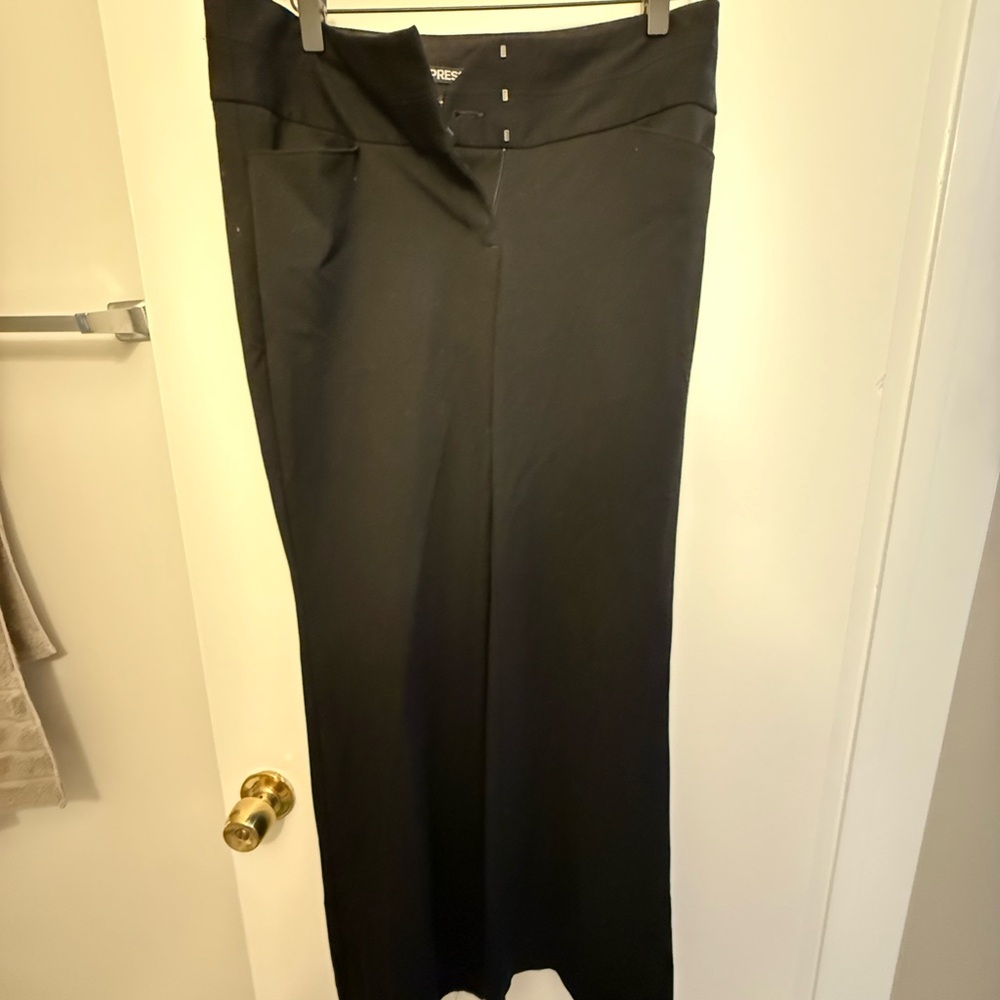 Express Black Tailored Trousers